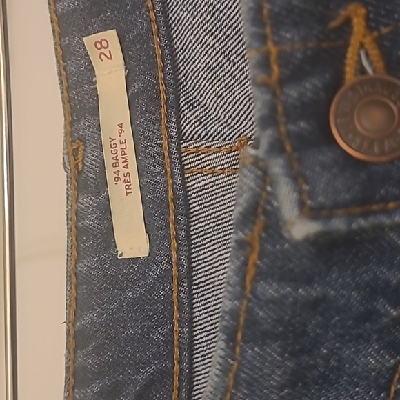 Womens Levi's '94 Baggy Cargo jeans size 28 - Picture 5 of 5